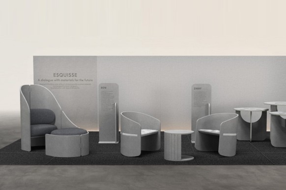 索尼以“ESQUISSE – 与未来材料的对话”参展2026米兰设计周图片