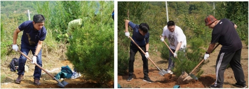 索尼碳汇林 助力零负荷-2020索尼北京地区志愿植树活动