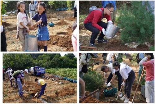 索尼碳汇林 助力零负荷-2020索尼北京地区志愿植树活动