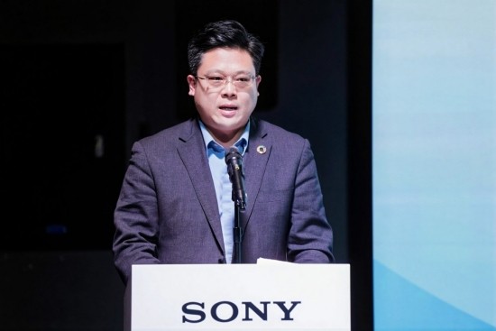 索尼中国高级副总裁金燕敏致辞