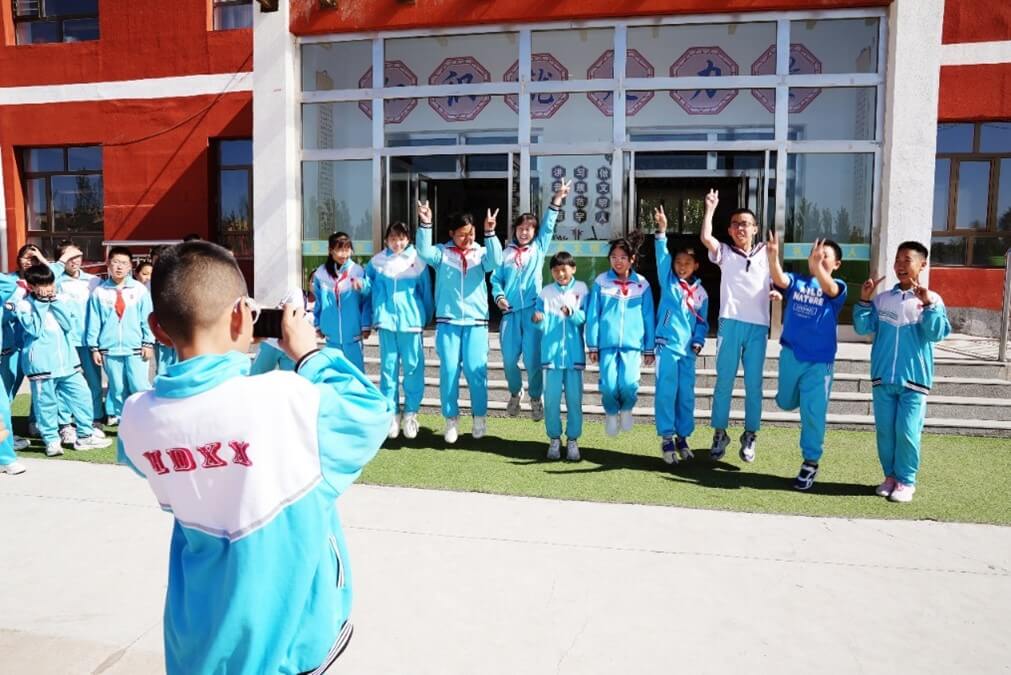 同学们摄影课户外实践