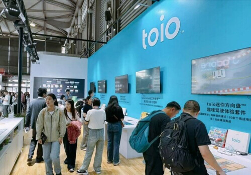 toio™亮相中国玩具展