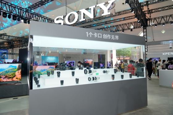 Sony Expo 2021相机展区