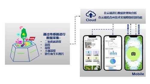 智能协生App云端技术示意图