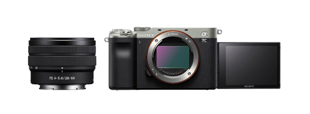 Alpha 7C与新开发的紧凑型FE 28-60mm F4-5.6标准变焦镜头搭配