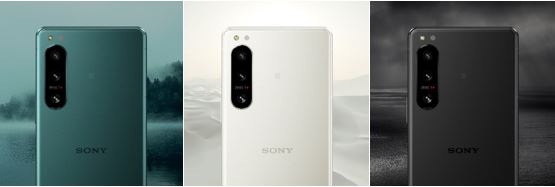 Xperia 5 IV提供湖綠、珠白、煙黑三種時尚配色