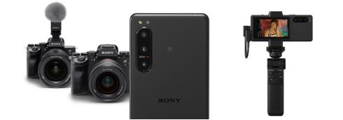 Xperia 5 IV可連接索尼相機 搭配Vlog拍攝套裝使用