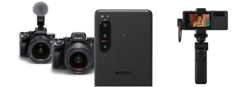 Xperia 5 IV可連接索尼相機(jī) 搭配Vlog拍攝套裝使用
