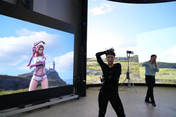 动作捕捉演示