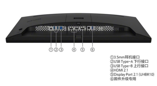 INZONE M9Ⅱ配备了丰富的接口