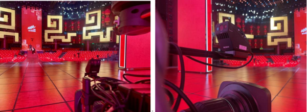 OCELLUS系统在春晚主舞台拍摄现场