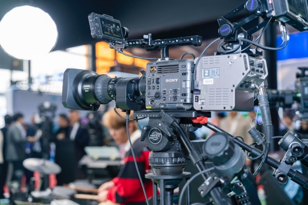 索尼电影感制播与创作展区现场图