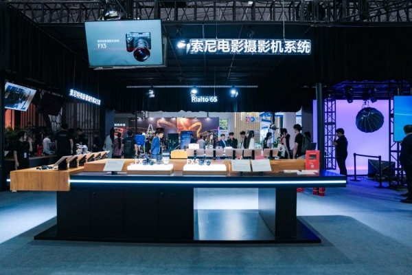 索尼电影摄影机系统展示