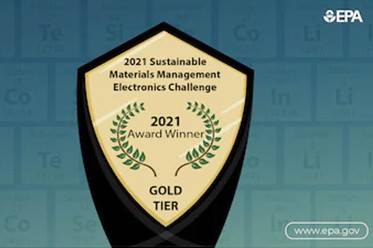 索尼在美企业回收活动连续四年获得“可持续材料管理电子挑战赛”金奖
