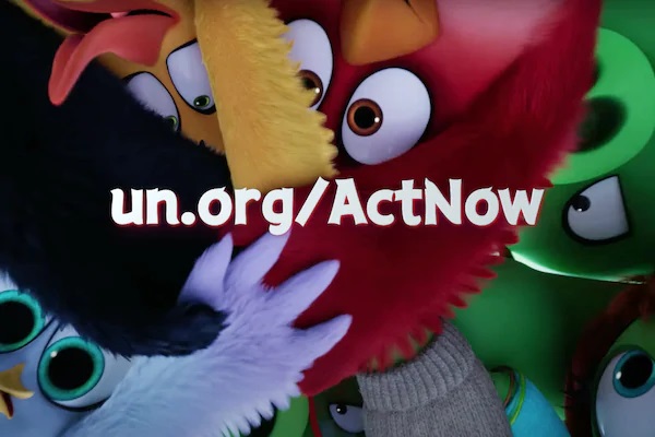 《愤怒的小鸟2》声援联合国Act now气候活动