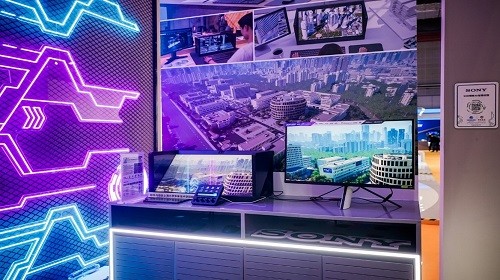 AI体验区索尼空间现实显示屏（SRD）裸眼3D智慧校园
