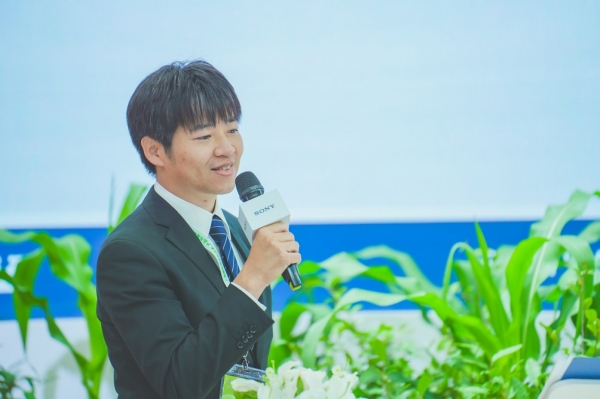 索尼半导体解决方案SORPLAS事业部 栗山晃人 介绍环保材料SORPLAS