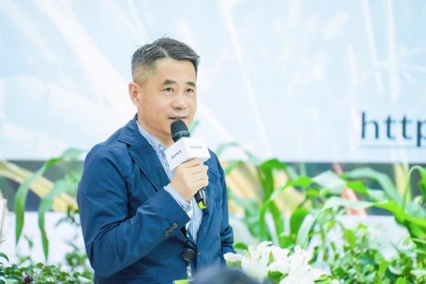 索尼中国可持续发展部负责人 高峰英纪 介绍索尼在华环境举措及技术开展