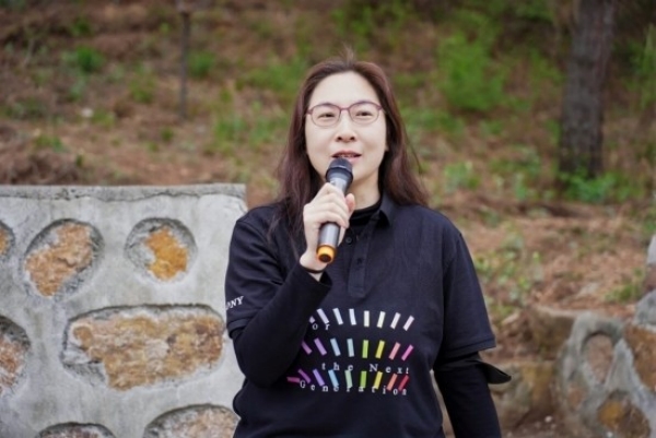 索尼中国可持续发展部总监赵威致辞
