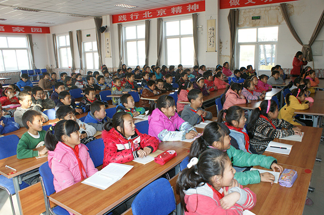2012.11.14房山区河北镇河南村中心小学